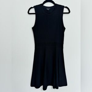 Theory mini skater dress cotton and silk S